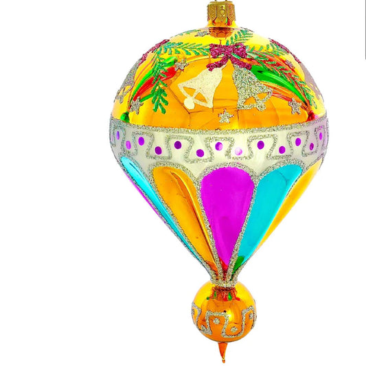 The Ornament King Spin Top Yellow 30212