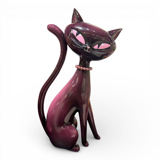 Minxy Kitten with Pink Pearls by Miss Fluff