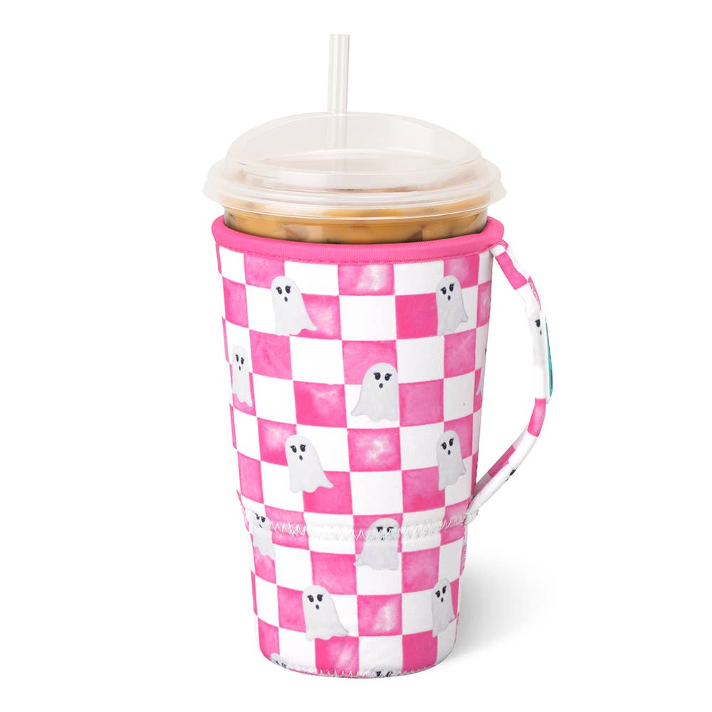 Ghost Check Iced Cup Coolie (Large)