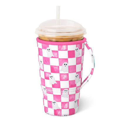 Ghost Check Iced Cup Coolie (Large)