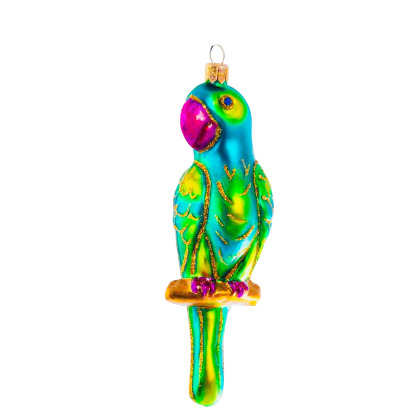 Green Parrot - 5.5"