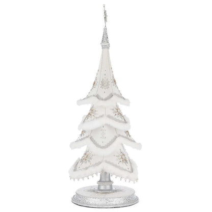Silver Bells of Brilliance Tabletop Tree by Katherine's Collection