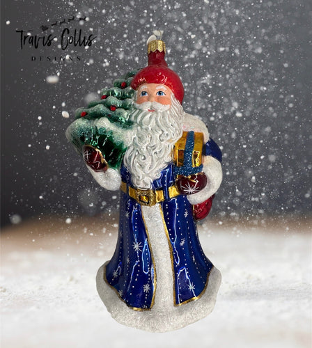 Santa with Tree - Made in Poland