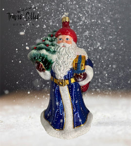 Santa with Tree - Made in Poland