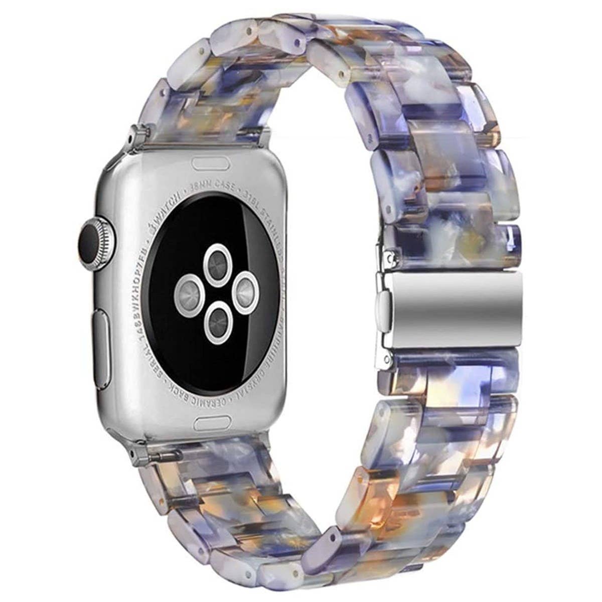 Resin Bracelet Light Weight Bands for Apple Watch: 38/40/41mm / Pink