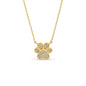 Delicate Paw Print Necklace