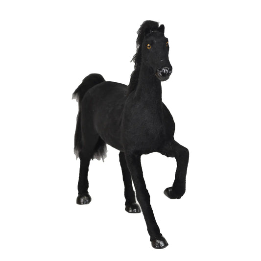 Byers' Choice Black Horse, 12 in H x 13 in L | 630B