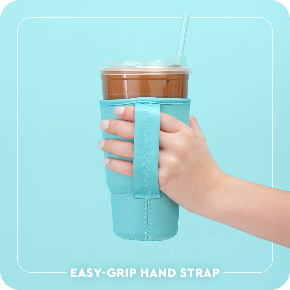 Pumpkin Check Iced Cup Coolie (Large)