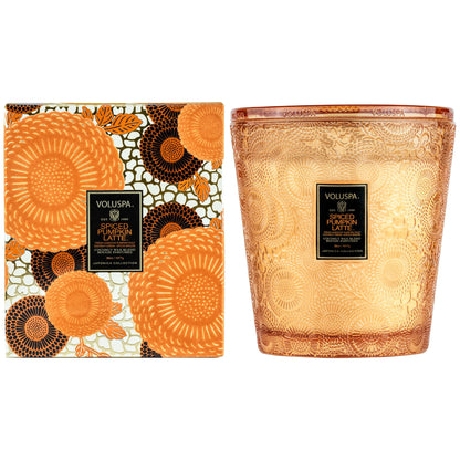 Spiced Pumpkin Hearth Candle - 3 Wick