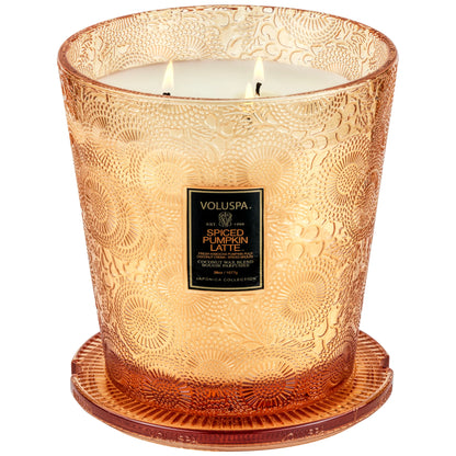 Spiced Pumpkin Hearth Candle - 3 Wick