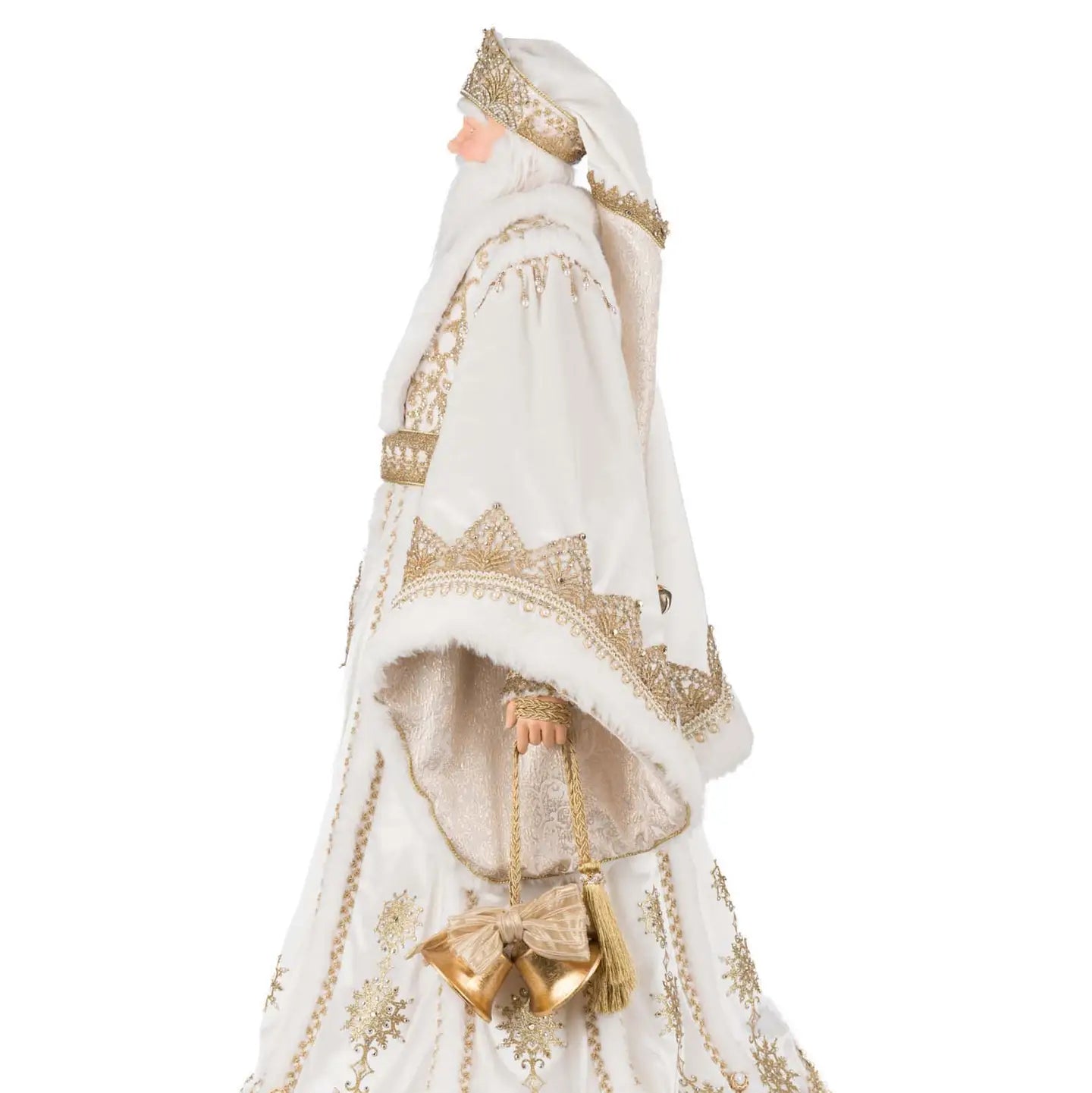 Golden Leaf Santa Doll by Katherine's Collection
