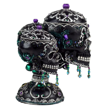 Tri-Skull Candy Bowls by Katherines Collection