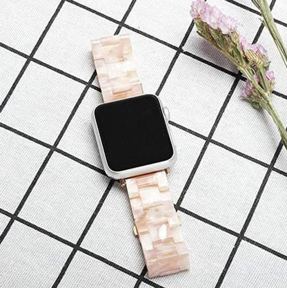 Resin Bracelet Light Weight Bands for Apple Watch: 38/40/41mm / Pink