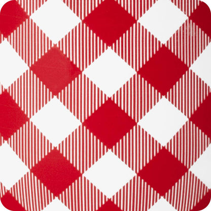 Gameday Gingham Red + Black Mega Mug (40oz)