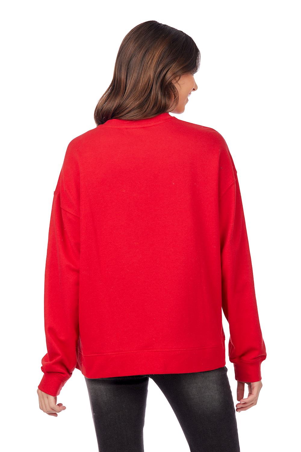 Red Sleigh All Day Sparkle Sweatshirt