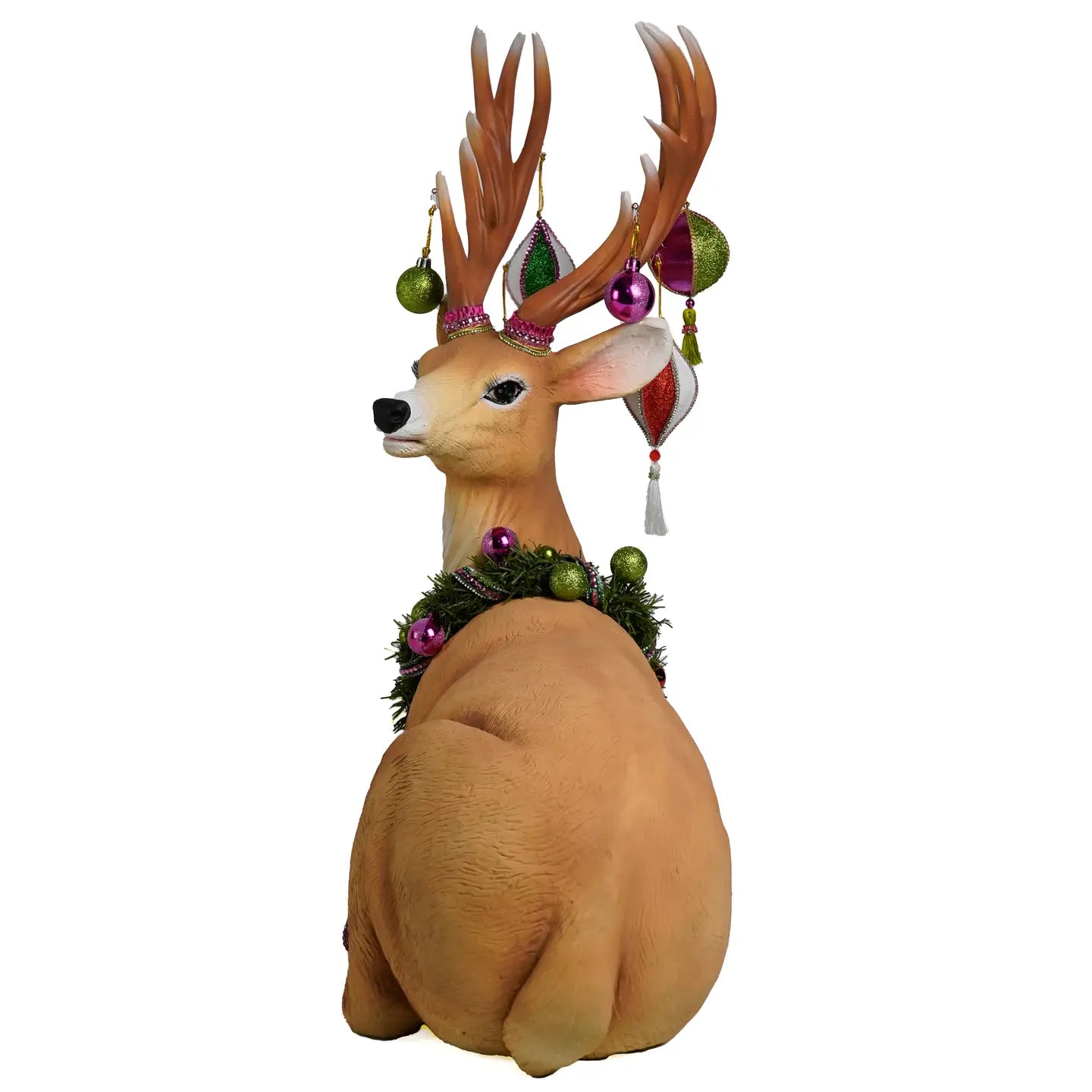 Large Sitting Deer (20in X 24in) by Katherine's Collection