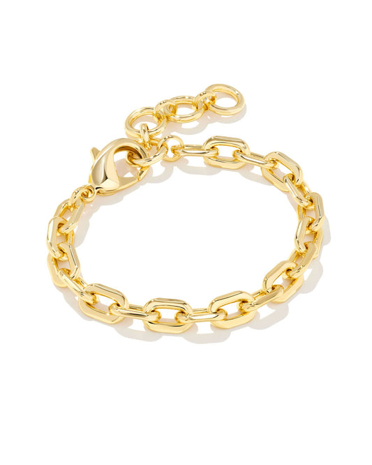 KORINNE CHAIN BRACELET GOLD METAL