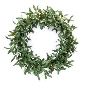 Olive Wreath 22.5"D
