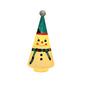 24" Lit Nostalgic Blow Mold Cone Snowman
