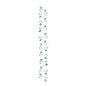 HOLLY AND GEM GARLAND 5.5'L PLASTIC