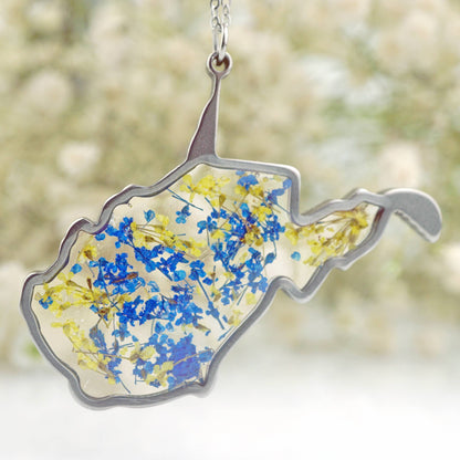 West Virginia Pendant Necklace