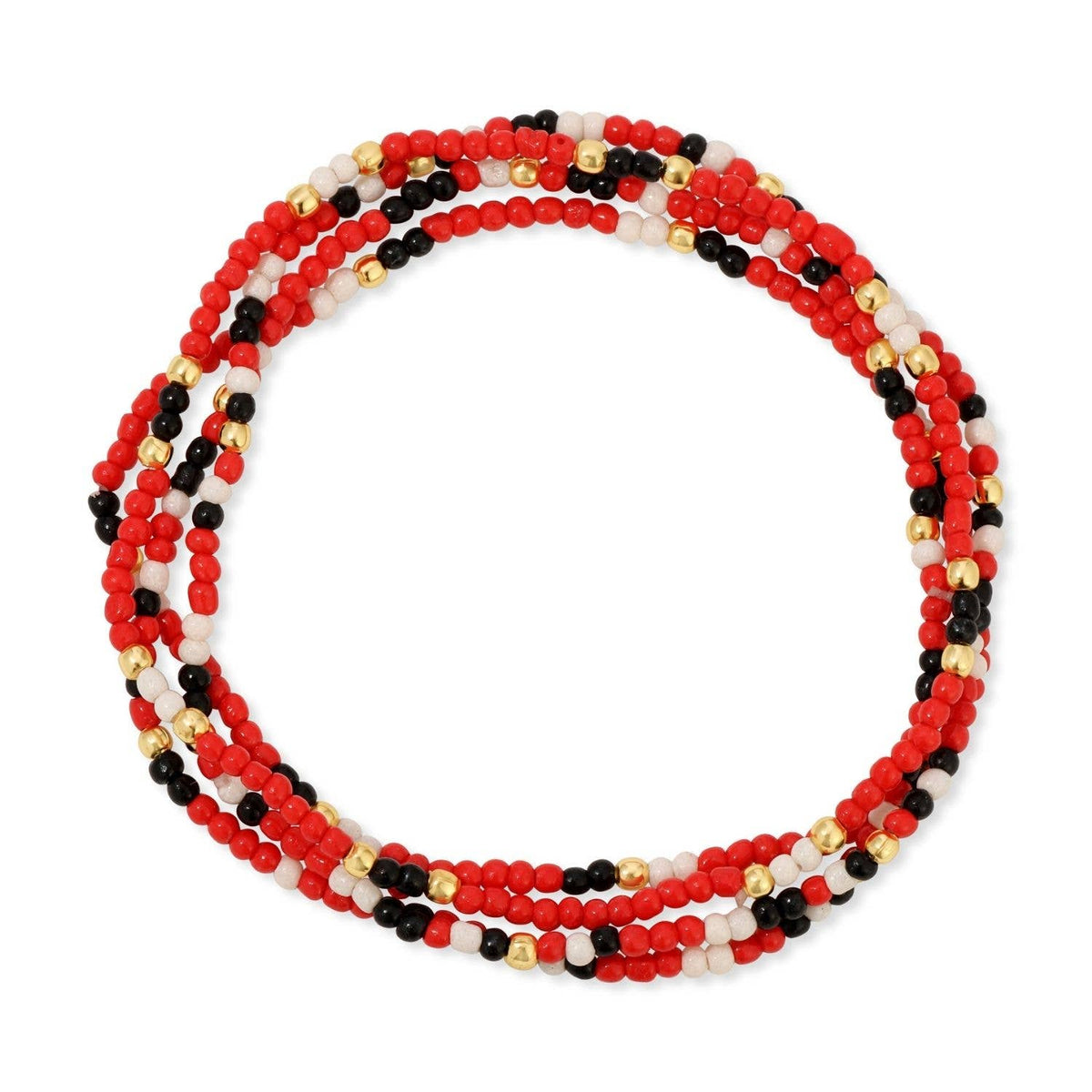 Stretch Seed Bead GAME DAY Bracelets