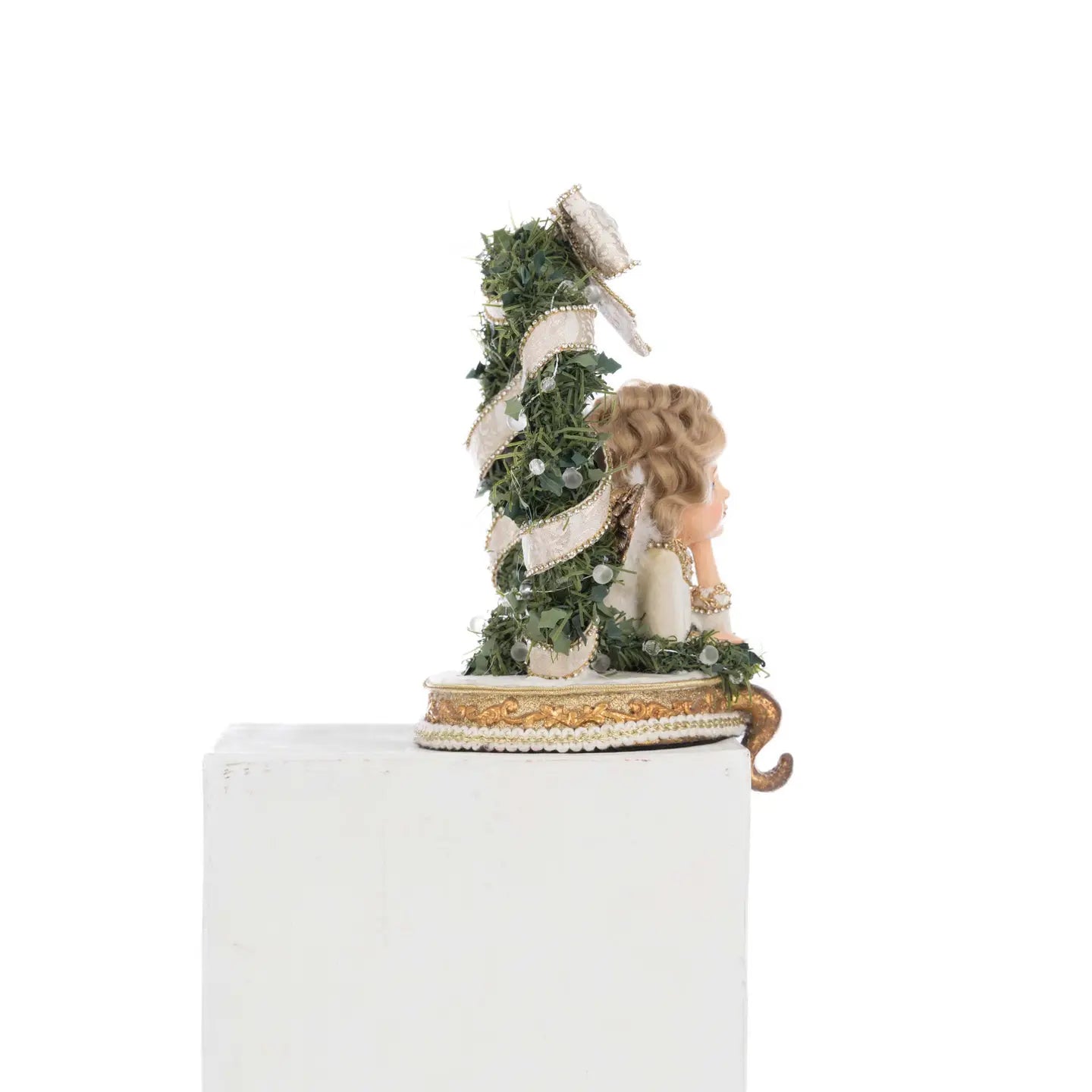 Bells of Brilliance Angel Stocking Holder by Katherine's Collection