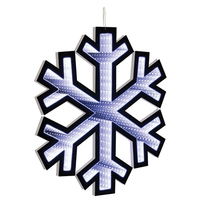 SNOWFLAKE INFINITY LIGHT 15.75”H  Ekkolight