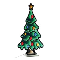 CHRISTMAS TREE INFINITY LIGHT 23.5”H  Ekkolight