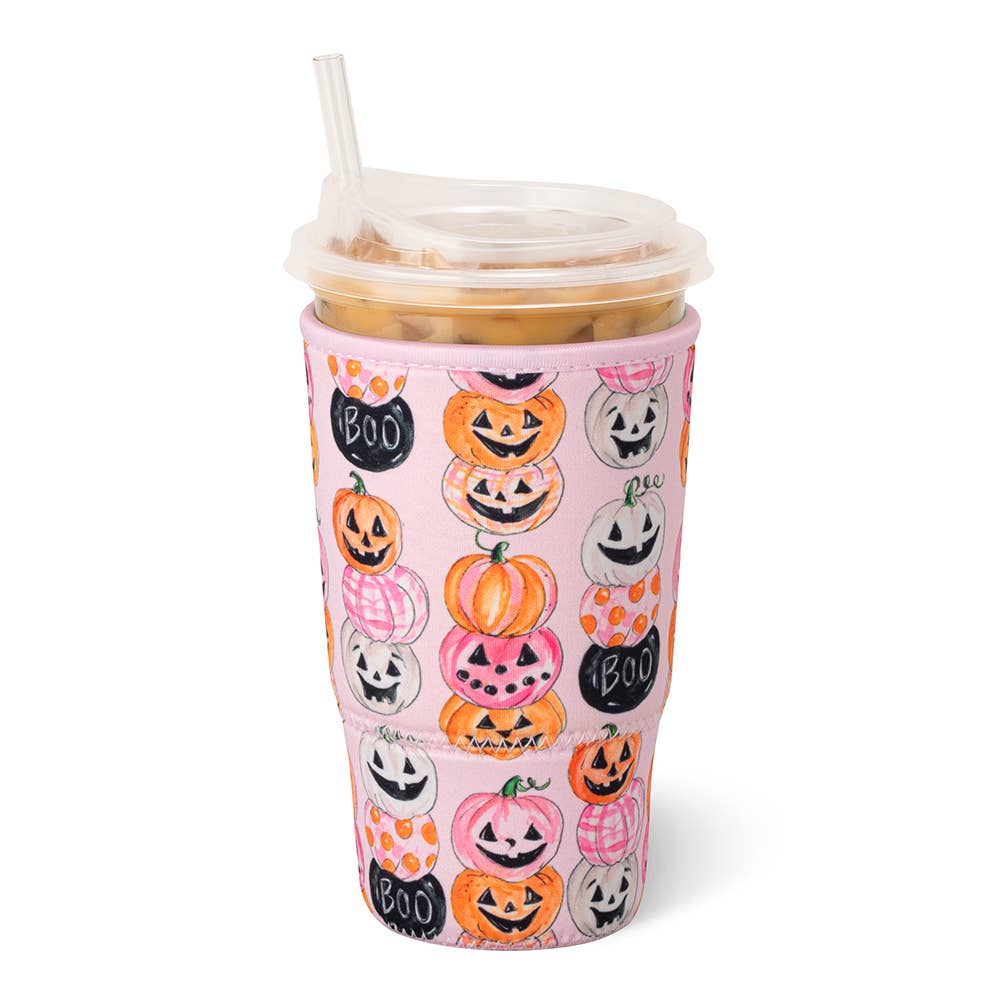 Pumpkin Stacks Iced Cup Coolie (Large)