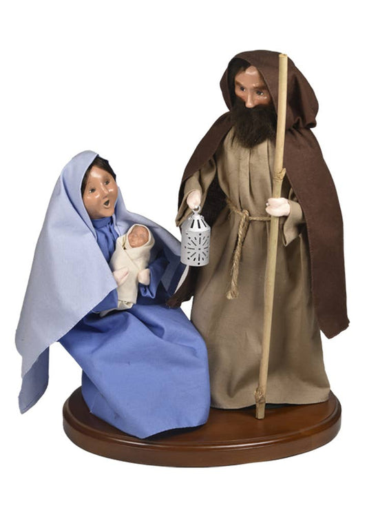 Byers' Choice Ltd. Holy Family on Base 5000 (New 2025)