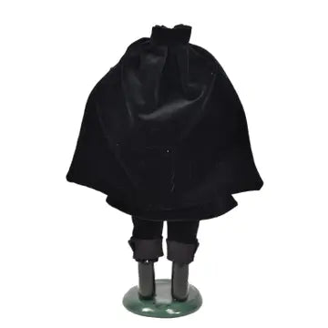 Headless Horseman Caroler, Hand-Painted Plaster Pumpkin