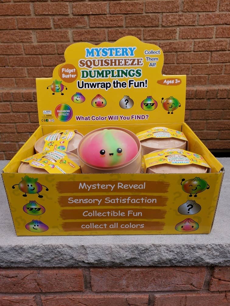 Mystery Tie Dye Squishy  Dumpling  – 