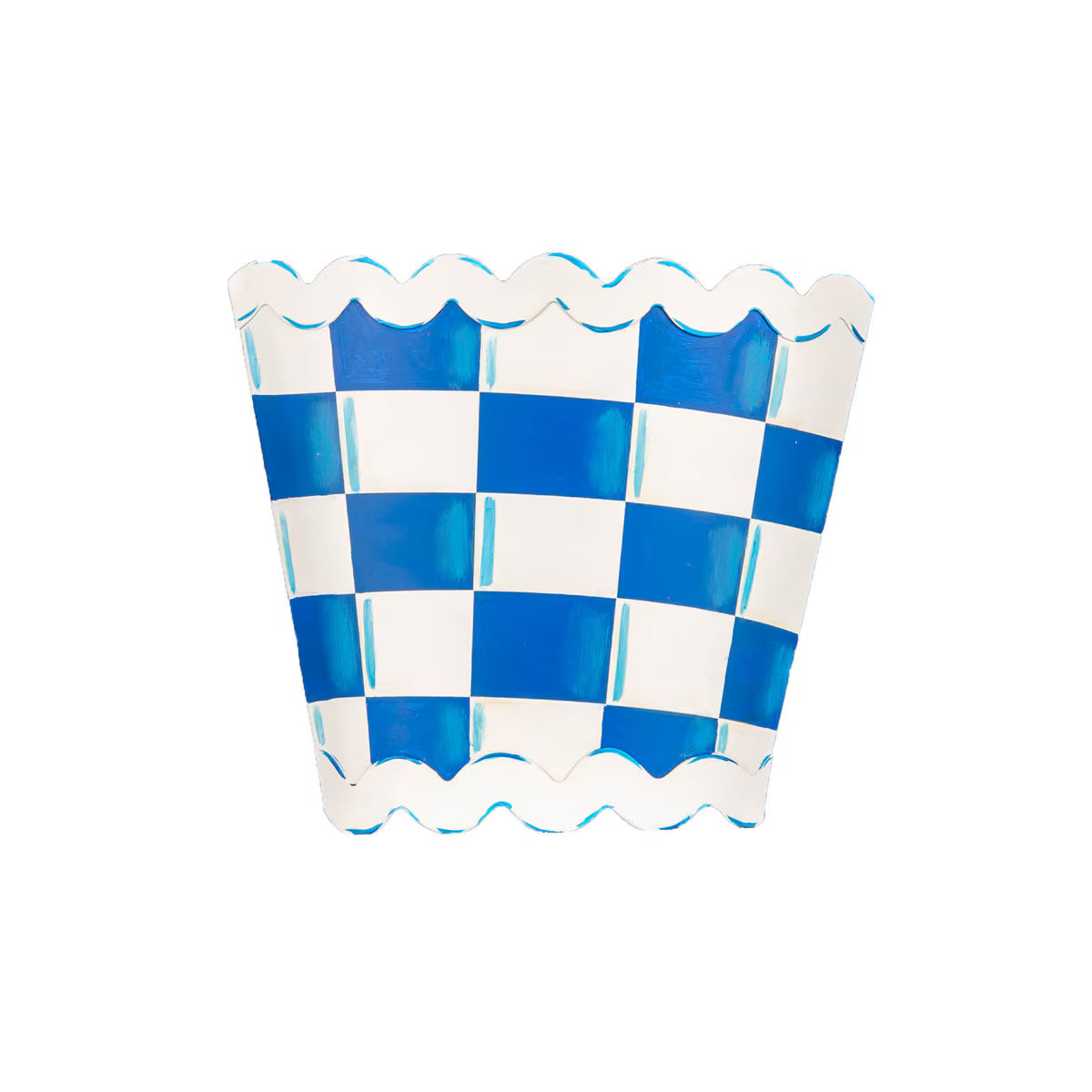 Blue & White Checked Pocket by The Round Top Collection
