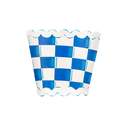 Blue & White Checked Pocket by The Round Top Collection