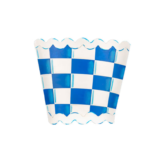 Blue & White Checked Pocket by The Round Top Collection