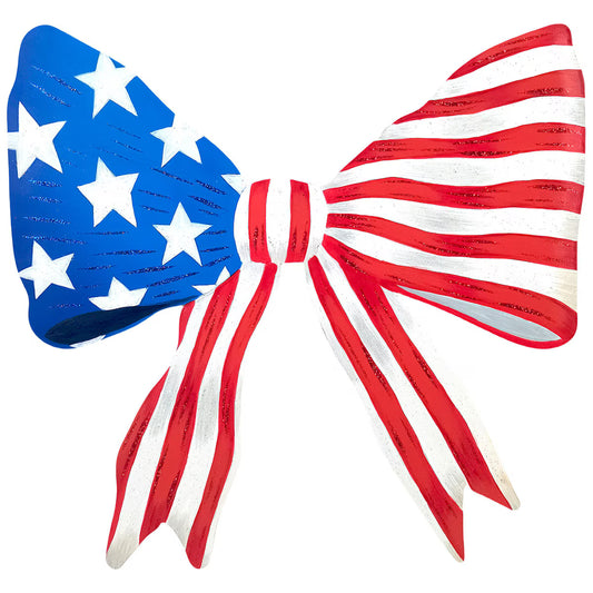 American Flag Bow by The Round Top Collection