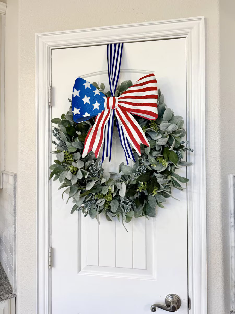 American Flag Bow by The Round Top Collection