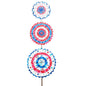 Patriotic Pinwheel Topiary by The Round Top Collection