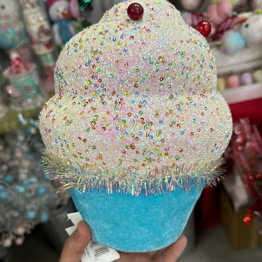 December Diamonds Pink\Blue Cupcake - 10"