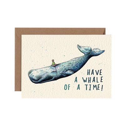 Have a Whale of Time Greeting Card