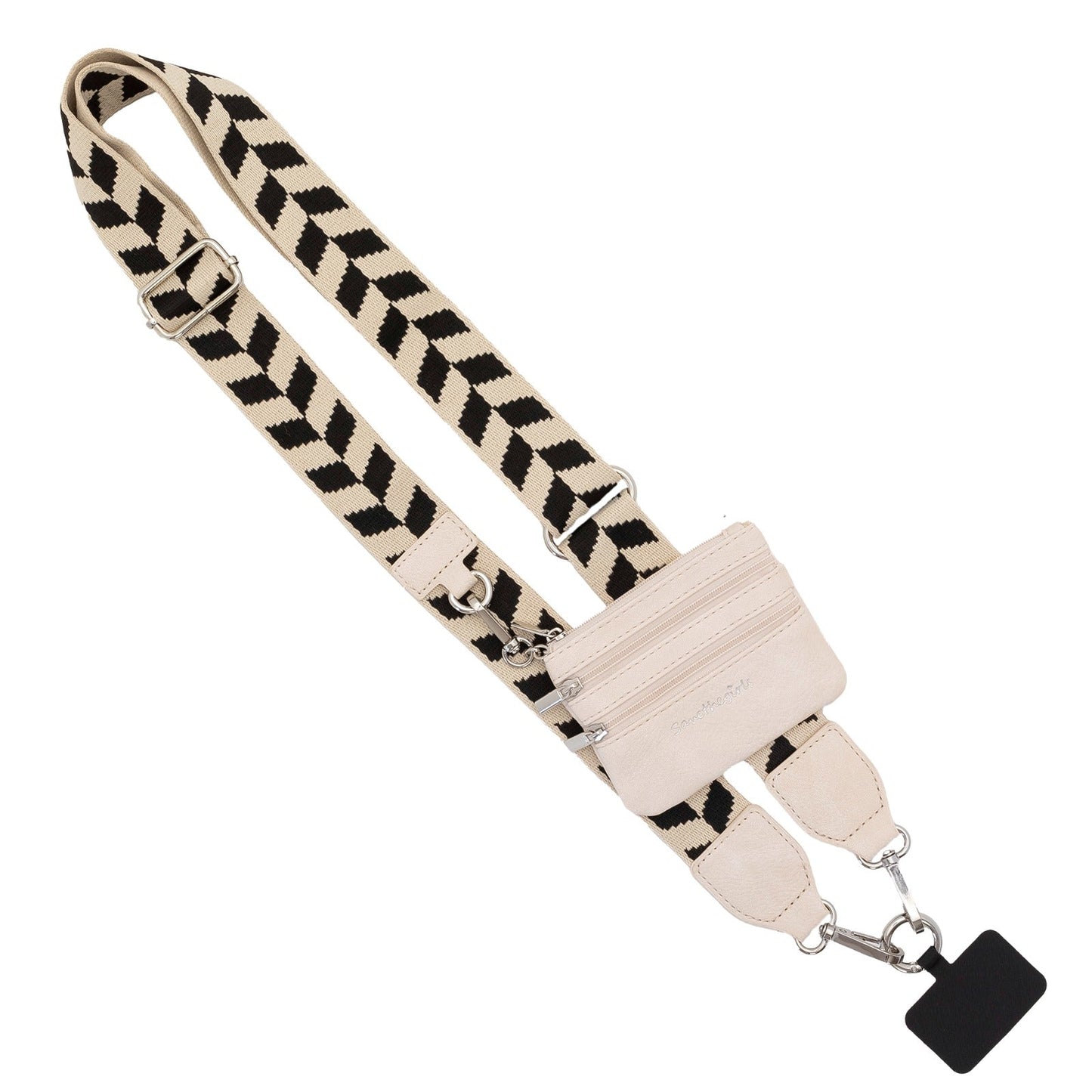 Clip & Go Strap w/Zippered Pouch