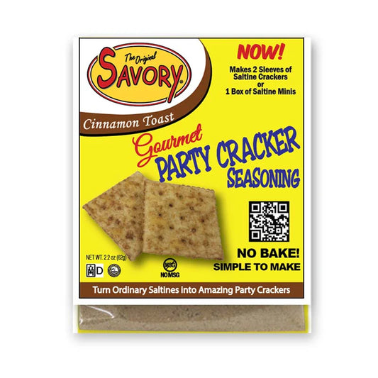 Savory Cinnamon Toast Gourmet Cracker Seasoning