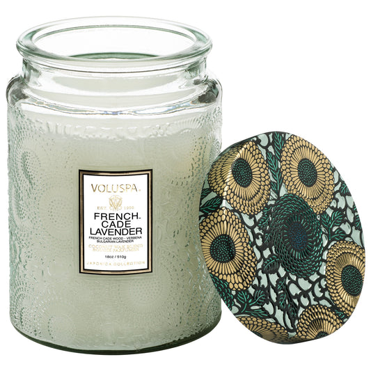 Voluspa French Cade Lavender Large Jar Candle