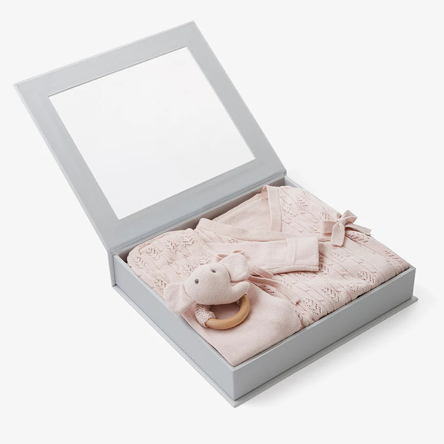 Take Me Home Layette Set Gift Box Pink