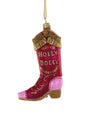 HAVE A HOLLY DOLLY CHRISTMAS BOOT