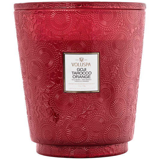 Voluspa Goji Torocco Orange Hearth Candle - 5 Wick