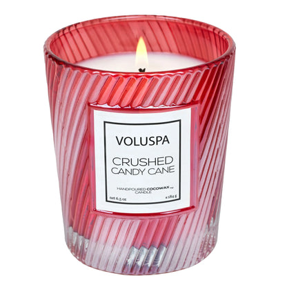 Crushed Candy Cane Classic Jar Candle