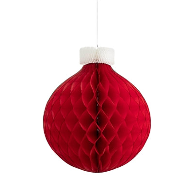 Medium Classic Ornament Red