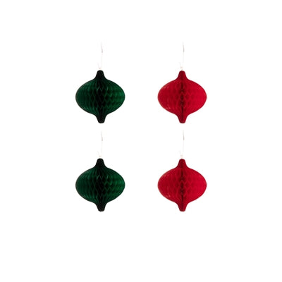 Tapered Ornaments - Set of 4